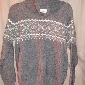 Old Navy Sweater| Gray Turtle Neck Sweater |